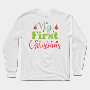 my first christmas family Long Sleeve T-Shirt
